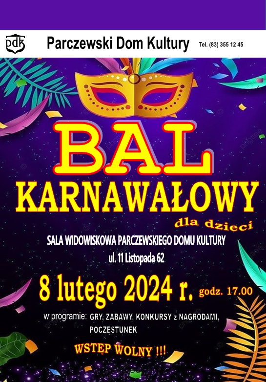Bal Karnawaowy 2024