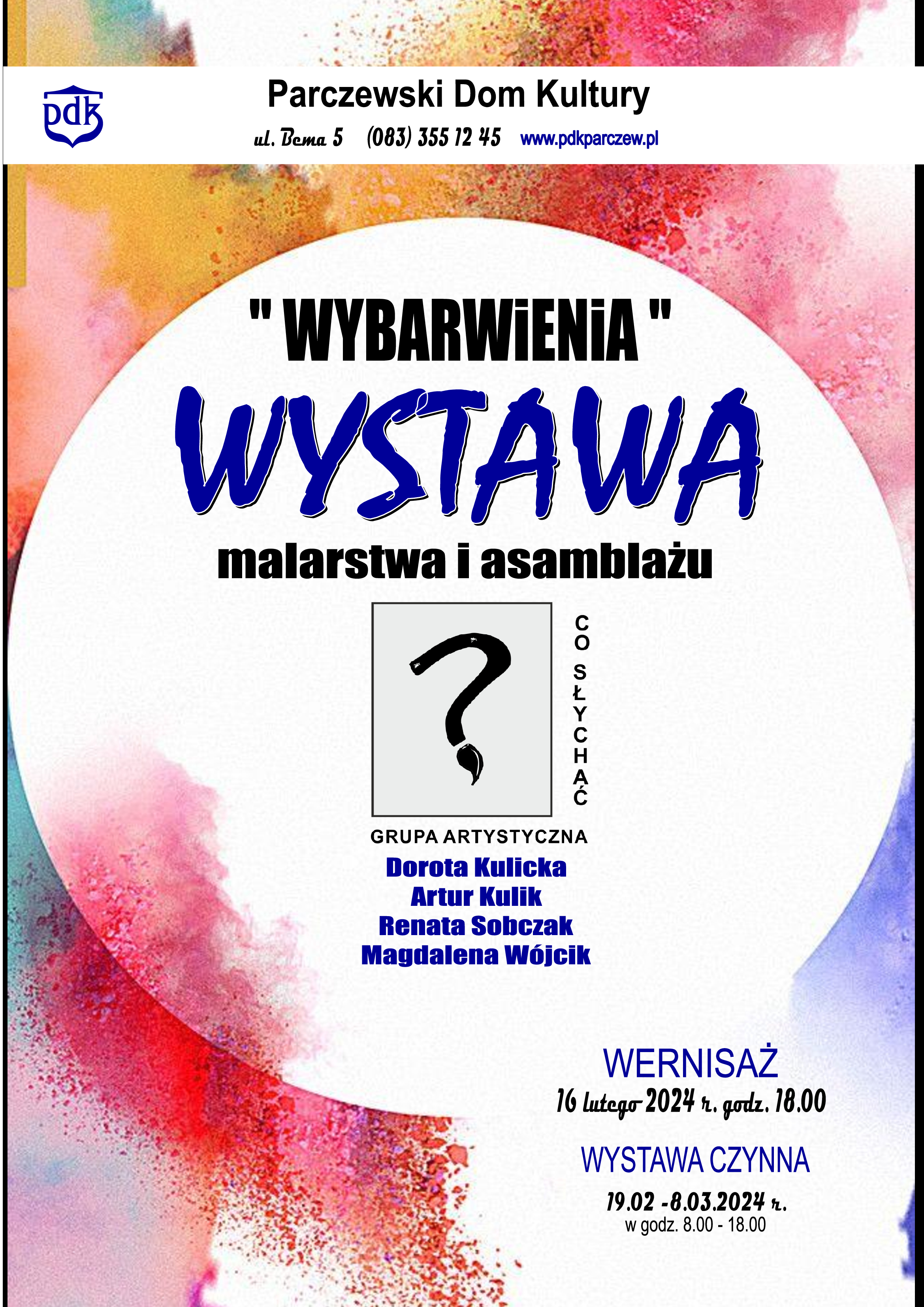 plakat GRUPA co sycha programu Microsoft Word